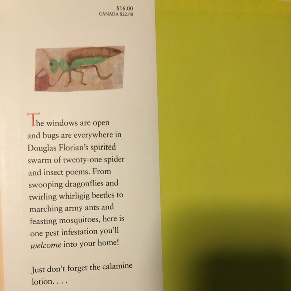 Insectlopedia Book Douglas Florian - Picture 2 of 6